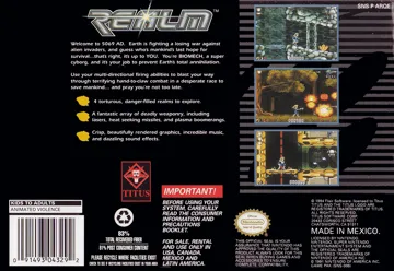 Realm (USA) box cover back